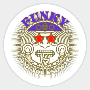 Funky And You Know It Sticker